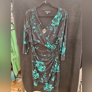 Lauren Ralph Lauren dress in green floral